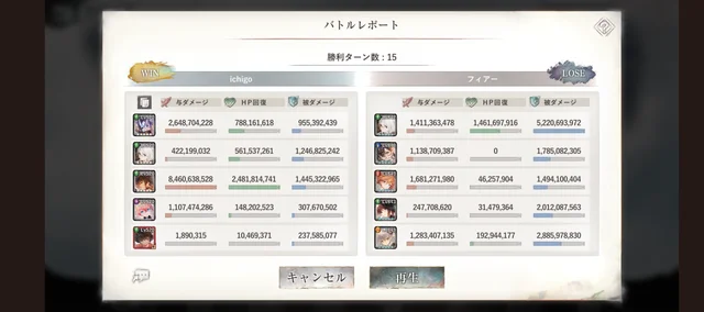 無窮の塔 2451階のバトルレポート