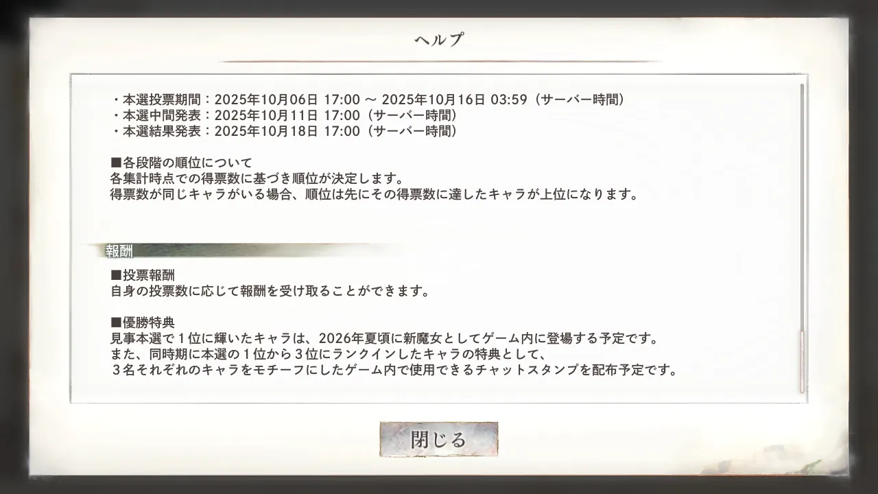 優勝特典2025
